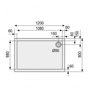   DUSCHOLUX, ncona 647T, 120080050 , , , 