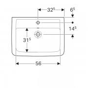 �������� Geberit Renova Plan, 65/48, 1 ��������� ��� ���������, �������, �����