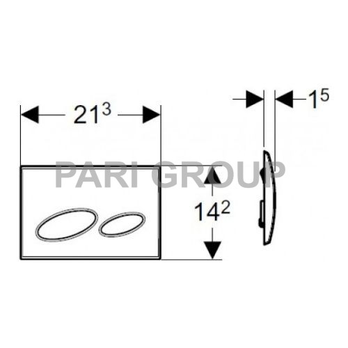   GEBERIT Kappa20,  UP200  .111.290.00.1, 