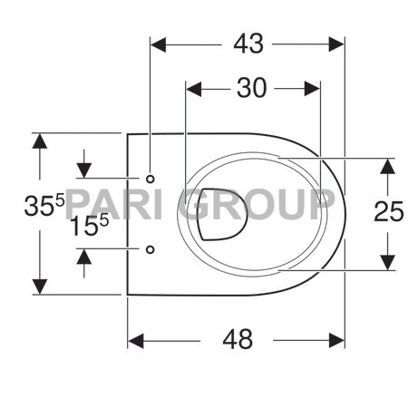  Geberit Renova Compact, 350480 , 4,5/6 , 