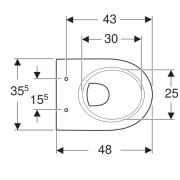  Geberit Renova Compact, 350480 , 4,5/6 , 