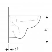 Geberit Renova Compact, 350480 , 4,5/6 , 