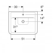  Geberit Renova Plan, 60/48, 