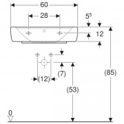  Geberit Renova Plan, 60/48, 