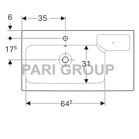  Geberit iCon, 900x485 ,  ,     , ,  (124190000)