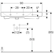  Geberit iCon, 900x485 ,  ,     , ,  (124190000)