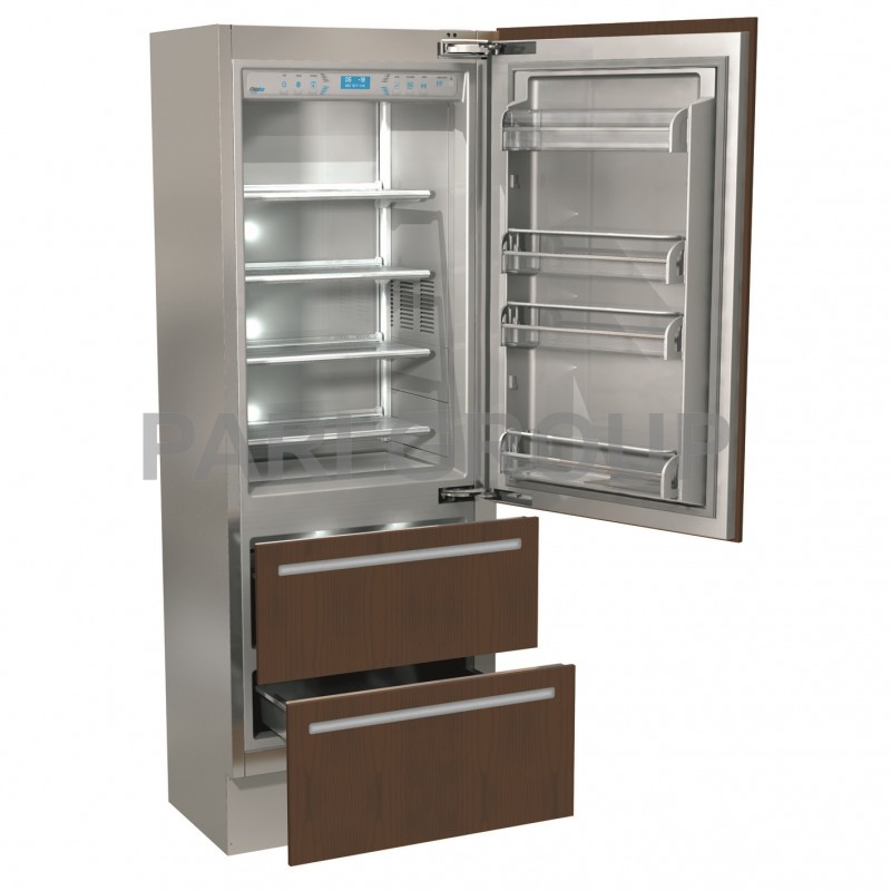 Морозильные полки купить. Холодильник Haier с 2 выдвижными морозильными камерами. Холодильник Haier 3х камерный. Fhiaba ks8990tst3i. Fhiaba s5990fw3.