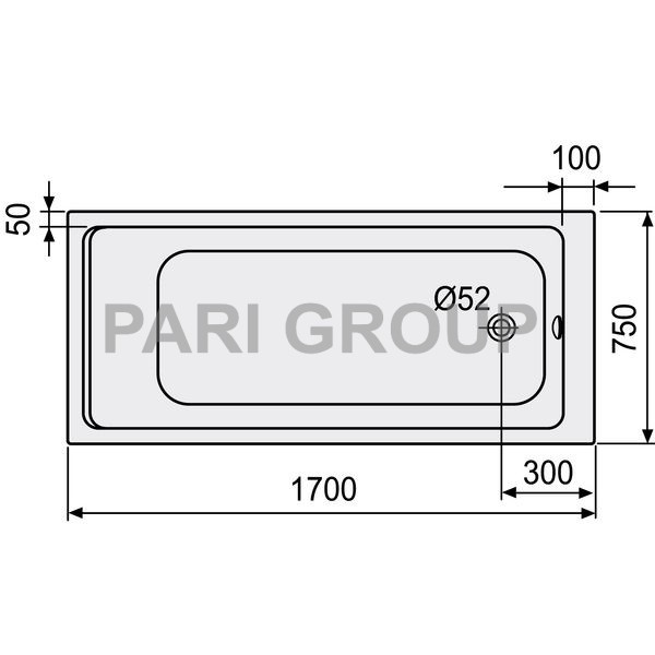  DUSCHOLUX Prime-line 260, , 1700750450 ,  52 , ,  