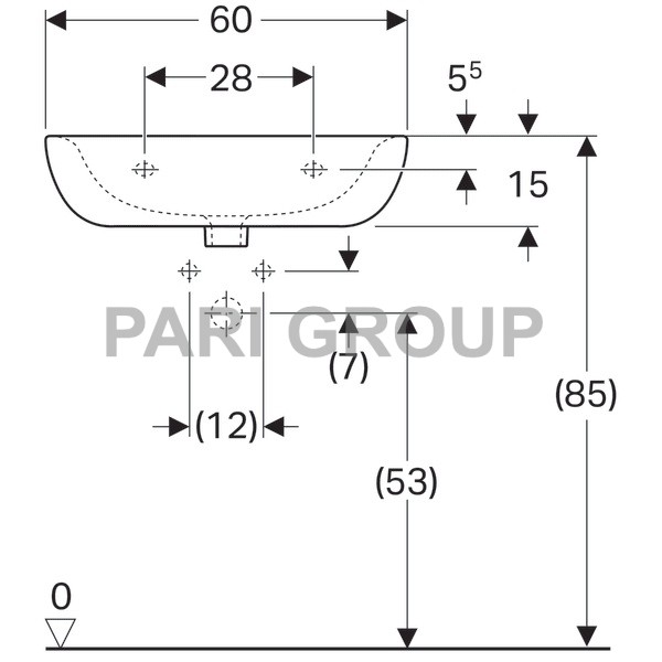  Geberit Renova, 60/49,   , 