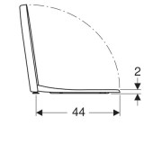      Geberit iCon,    Soft-close, :  ,   (574130000)