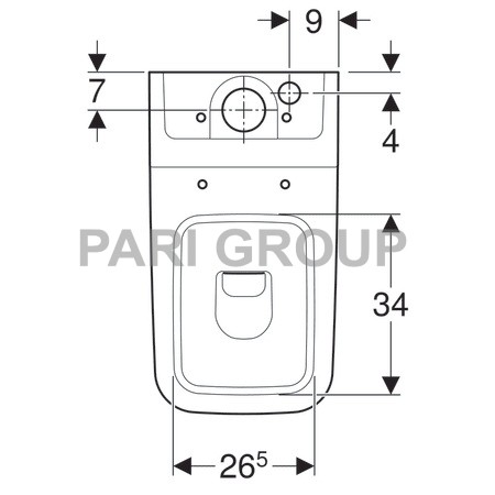  Geberit Icon Square, , 