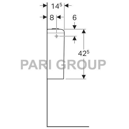    Geberit Icon Square, 