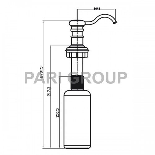  OMOIKIRI OM-01-AB   ,   500,     25,  80,  318,  