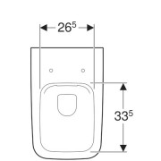   Geberit Icon Square 6,  Rimfree,  540 , 