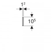  () Geberit 2Bambini, ,   430200, Varicor, 229 