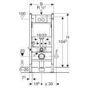  GEBERIT, Duofix   UP182,  , 1120 , 120 ,     Delta, 
