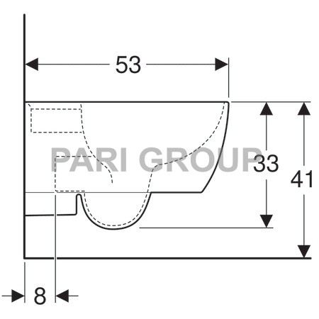   Geberit iCon, 6 ,   KeraTect, 355530330,  (204000000)