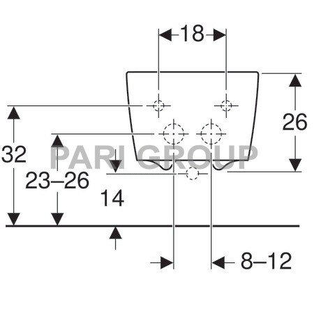   Geberit Icon Square,      ,     ,     ,  (231910000)