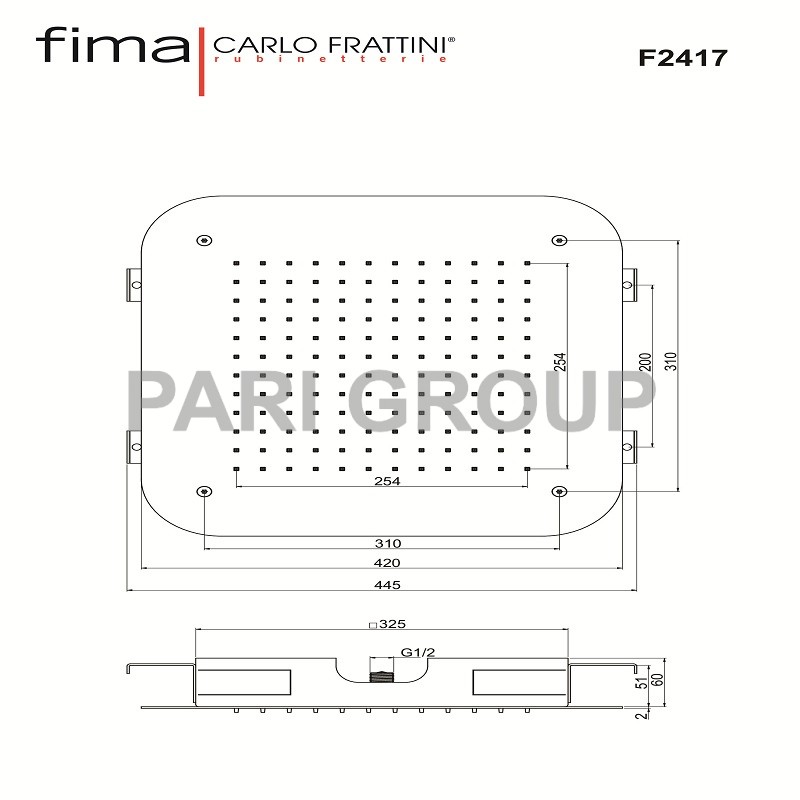 ���������� ��� �� ����������� ����� FIMA Welness, ������������ ����, ������ �� ������� ����-�����, 420�420 ��, ����