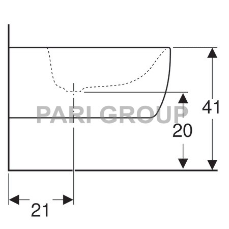   Geberit iCon, 6 l,   , 