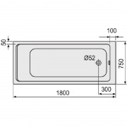  DUSCHOLUX Prime-line 261, , 1800750450 ,  52 , ,  