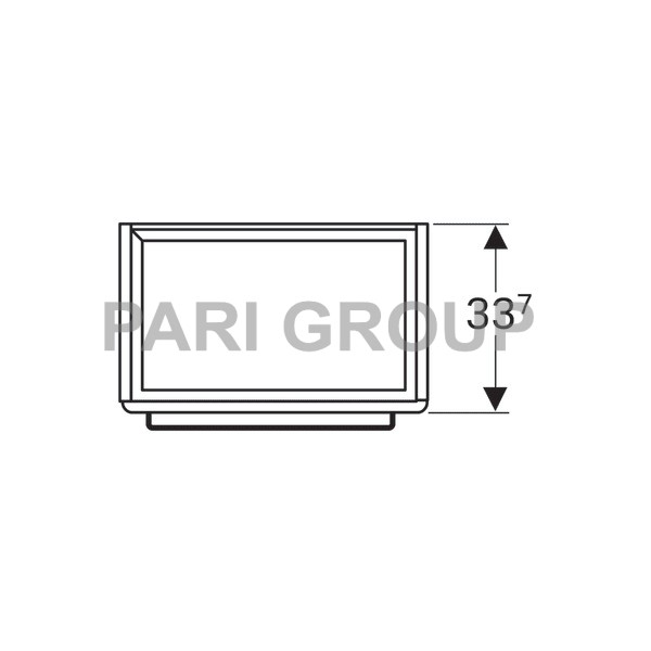 ������� Geberit Renova Compact ��� ��������, 550�604�337 ��, �����, ����� ������ (862060000)