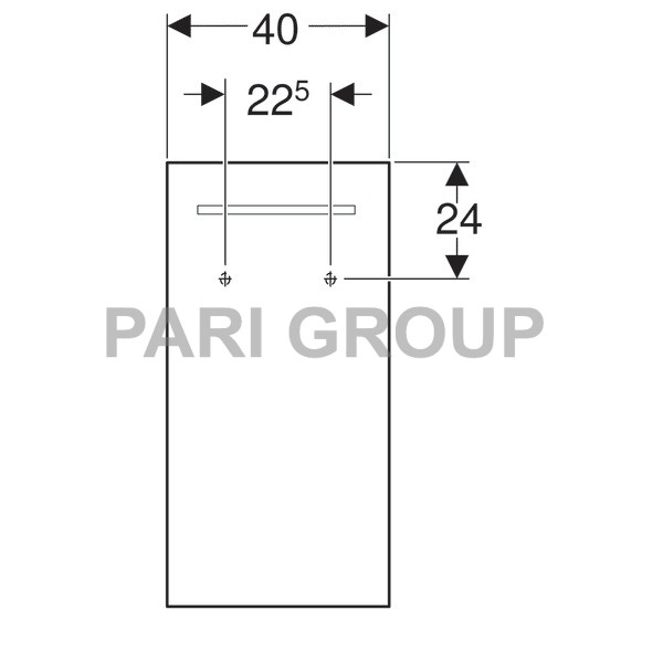    Geberit Renova Compact,   8 W/6400 K,   260 (lm), 230 V, 50 Hz, IP44,   2,   , 40080035  (862340000)