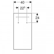    Geberit Renova Compact,   8 W/6400 K,   260 (lm), 230 V, 50 Hz, IP44,   2,   , 40080035  (862340000)