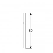    Geberit Renova Compact,   8 W/6400 K,   260 (lm), 230 V, 50 Hz, IP44,   2,   , 40080035  (862340000)