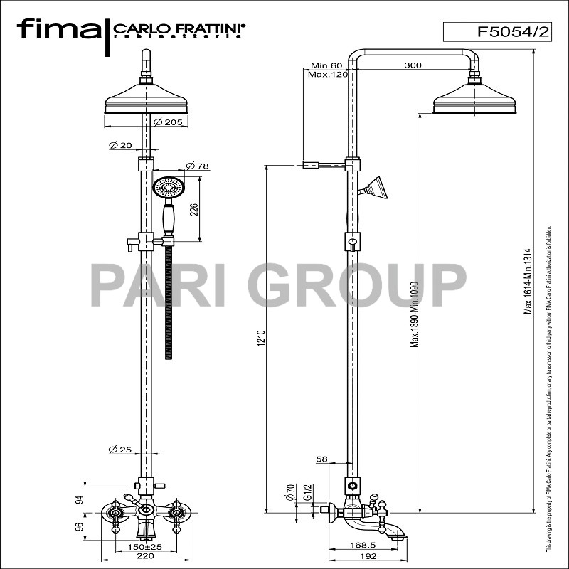   FIMA EPOQUE,  ,  ,    ,     1500 ,    ,   , 2   1/2  ,     200 ,  168,5 , 