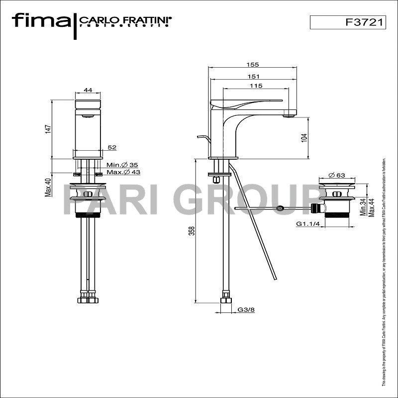    FIMA QUAD, ,   , c 2   350 ,    1" 1/4  ,  115 ,  147 ,  