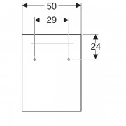    Geberit Renova Compact,   8 W/6400 K,   260 (lm), 230 V, 50 Hz, IP44,   2,   ,  50065035  (862350000)