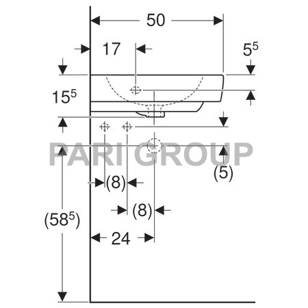   Geberit Renova Compact,      , 500500,  (226150000)