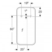 ������� � ���������� KERAMAG myDay, � �������� ���������������, ������������ ����� 30W/4000K (+/- 200 K), 3600lm, 230V, 50 Hz, IP44, ����� ������ 2, ������������� �������������, �����������, 400�800�30 ��, (824340000)