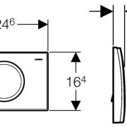   GEBERIT Delta 11,    UP172/UP182, 