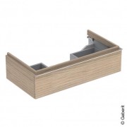 Шкафчик под раквину Geberit iCon, 1 выдвижной ящик, 890х240х477 мм, светлый дуб