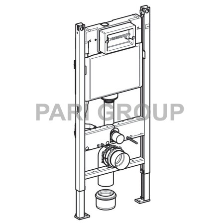   Geberit Duofix    , H112,   Delta, 12 ,  ,UP100