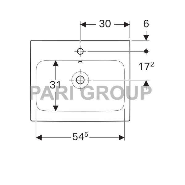  Geberit iCon,  1     , 600485 , , (124060000)