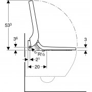 ������-���� GEBERIT AquaClean Tuma Comfort, WirlSpray, ����� �������������� ����������, 4 �������������� ������� �������������, 5 �������� ������, ����������� �����, ������� ���, �������� �������, ���, ����������������� �����, �����