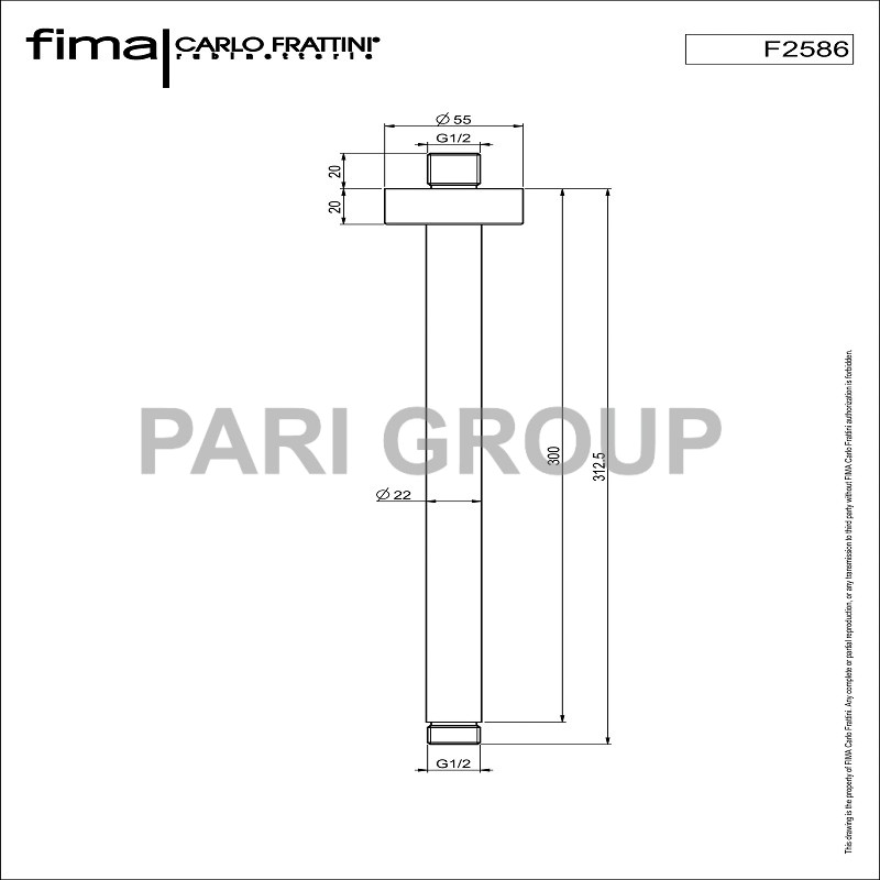 ��������� �������� ���� FIMA WELLNESS, ���������� ������, 300 ��, 1/2, ����