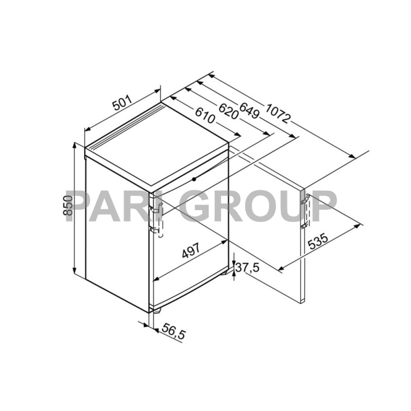  ()  LIEBHERR Comfort,, , 122 ,    -18 .,  ,   , 85 50,162 , 