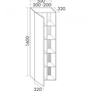   (version L) BurgBad Orell,   , 1  , 4     , 4    ,   : , 1600500320 , Marone Dekor Truffel