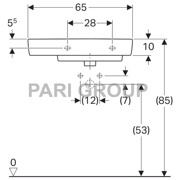  Geberit RENOVA Compact,      , 650370 , 