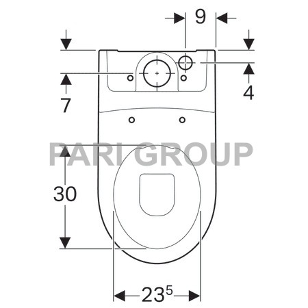    Geberit iCon, Rimfree, 640355 , 