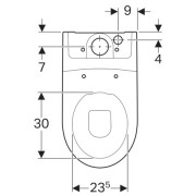    Geberit iCon, Rimfree, 640355 , 