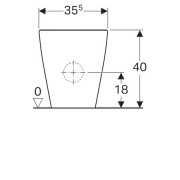    Geberit iCon, Rimfree, 640355 , 