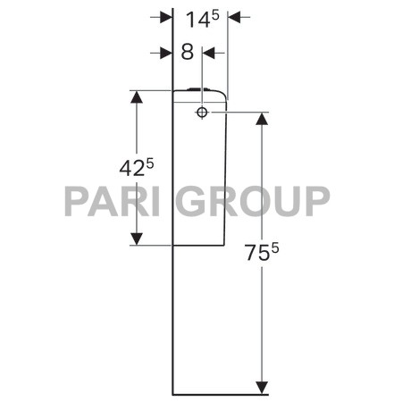     Geberit iCon,  6 .,   , ,  3/6 , 