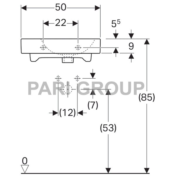  Geberit iCon 500x485     , 