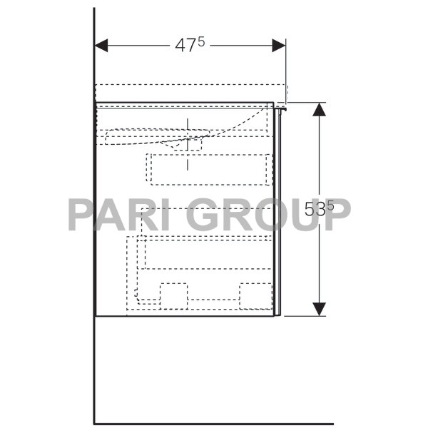    Geberit Acanto, 740535476 ,  -   ,  -  