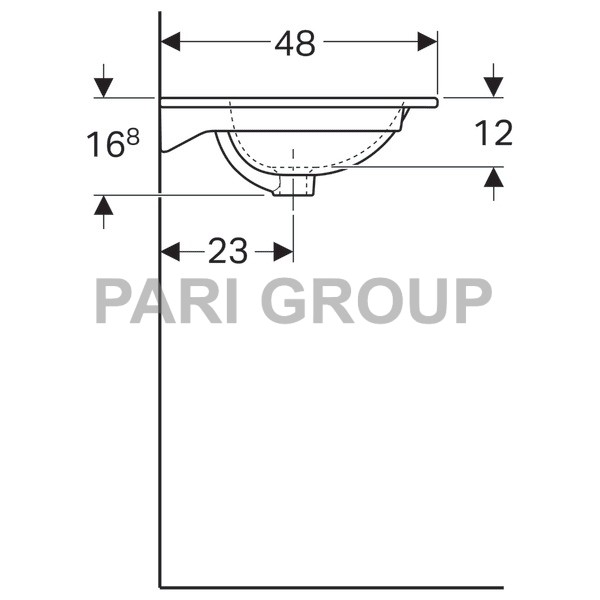   Geberit Acanto Slim, 750480 ,  1   ,  , 